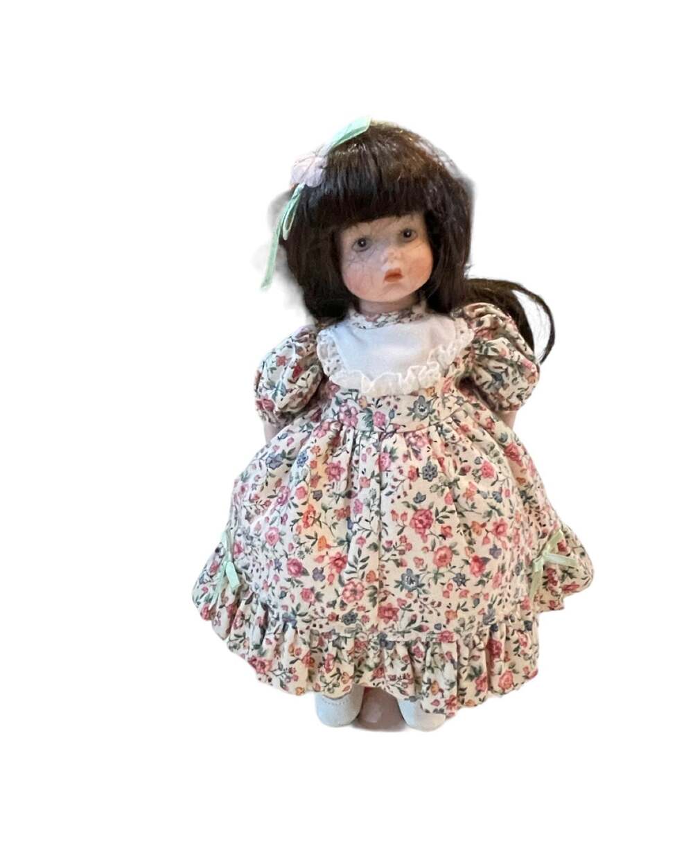 Vintage Carol Anne Collectible Porcelain Doll 10"